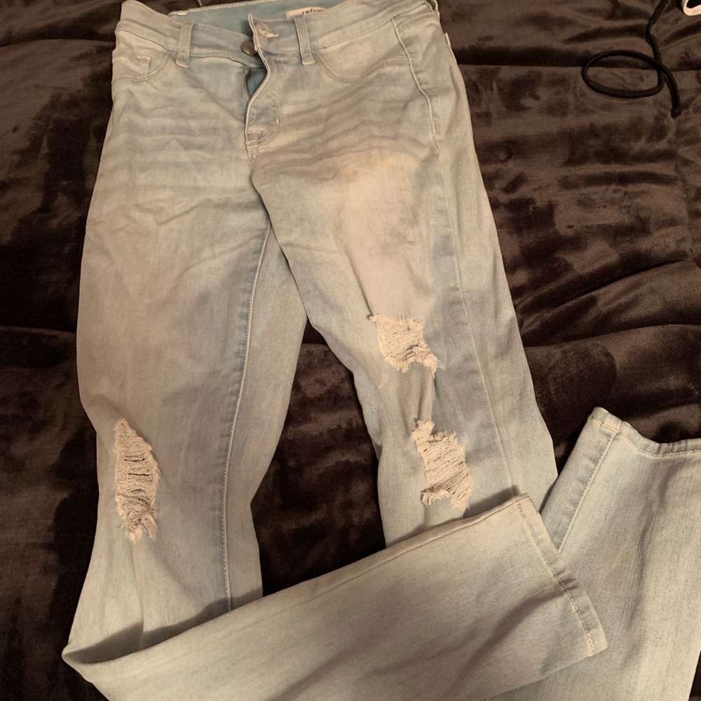 ripped jeans